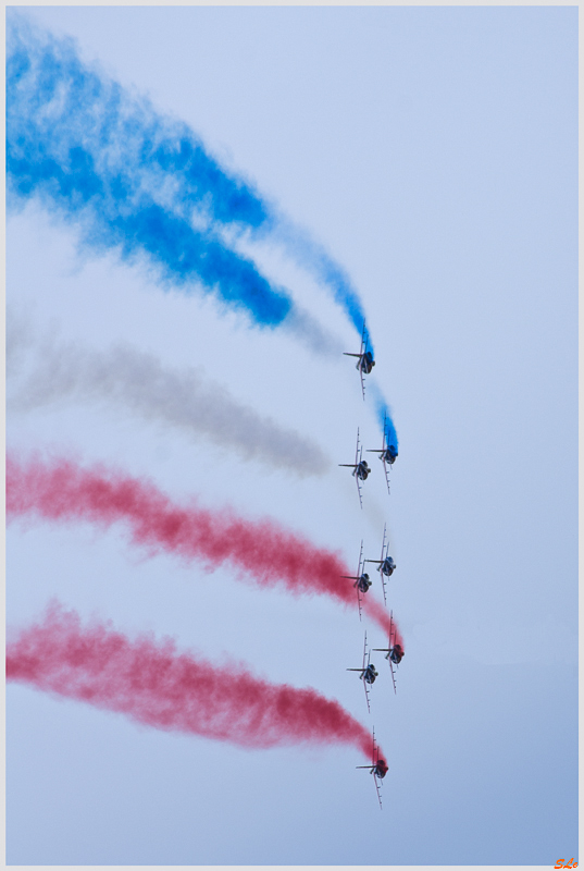 Patrouille de France - Alphajet ( IMGP0678 )