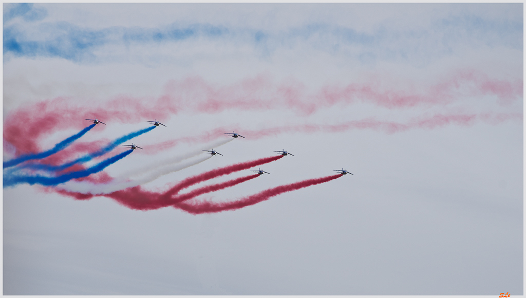 Patrouille de France - Alphajet ( IMGP0732 )