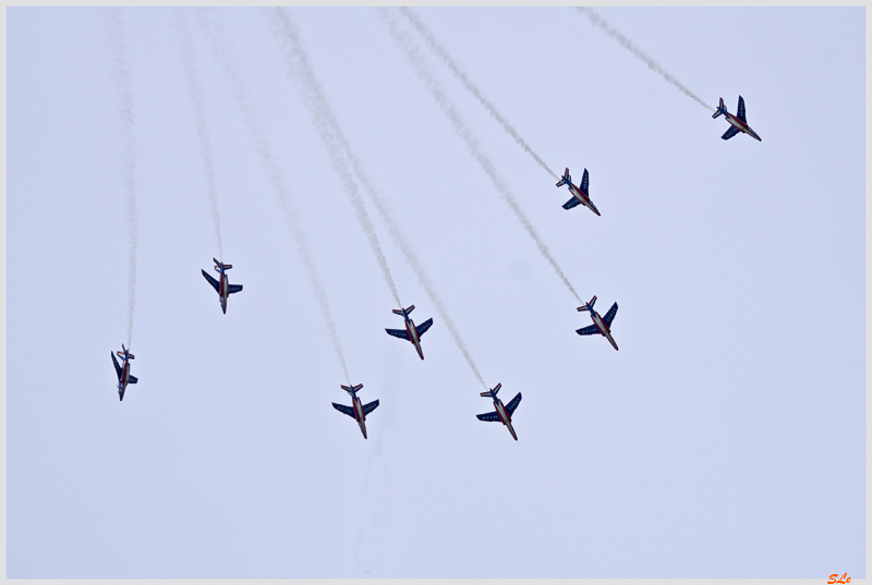Patrouille de France - Alphajet ( IMGP0772 )